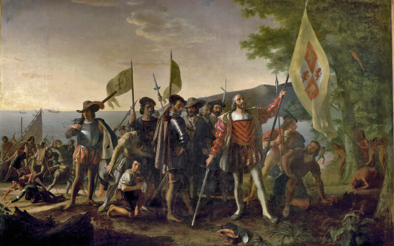 Columbus's landing in the Americas