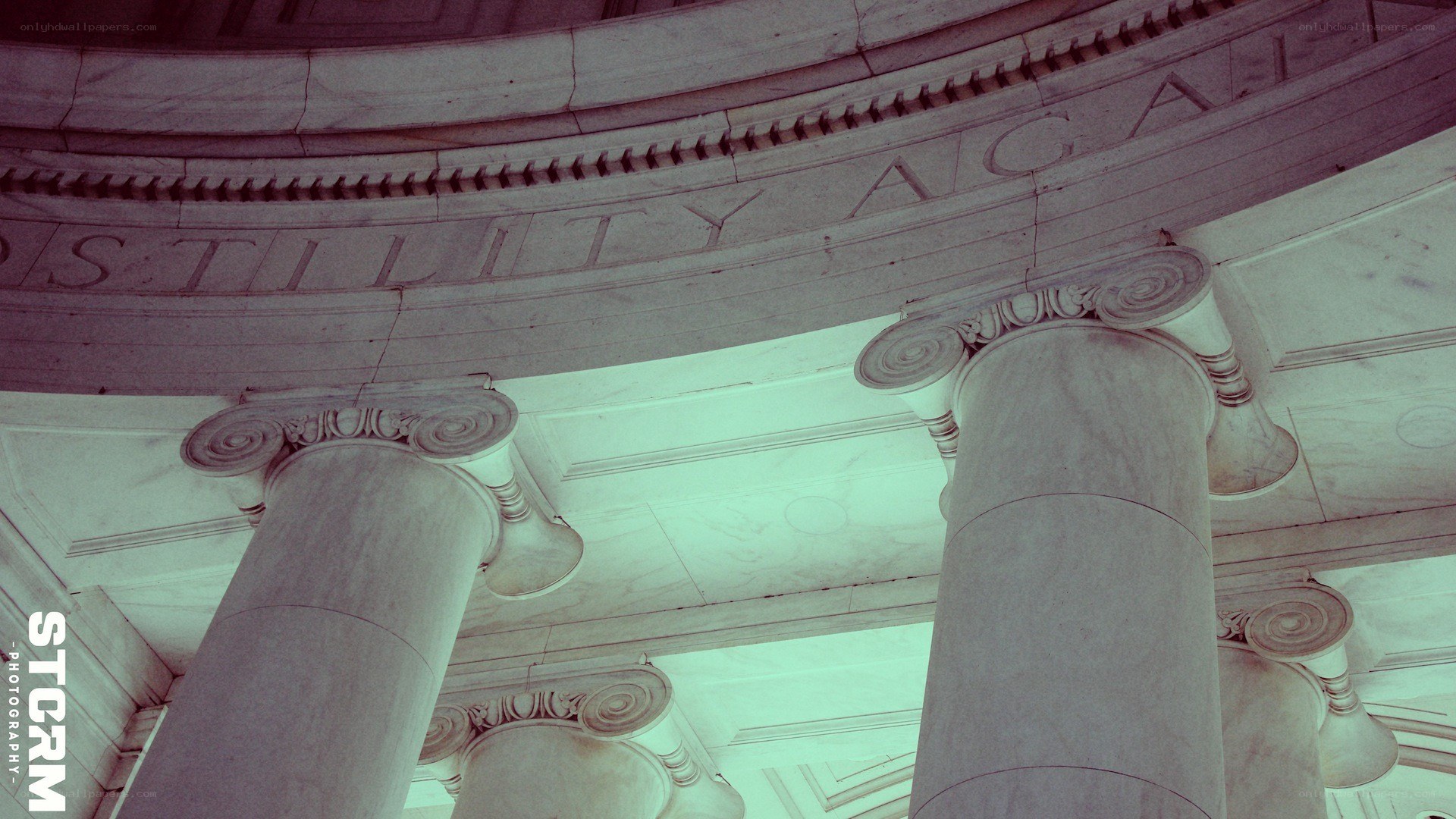 columns of a classical building