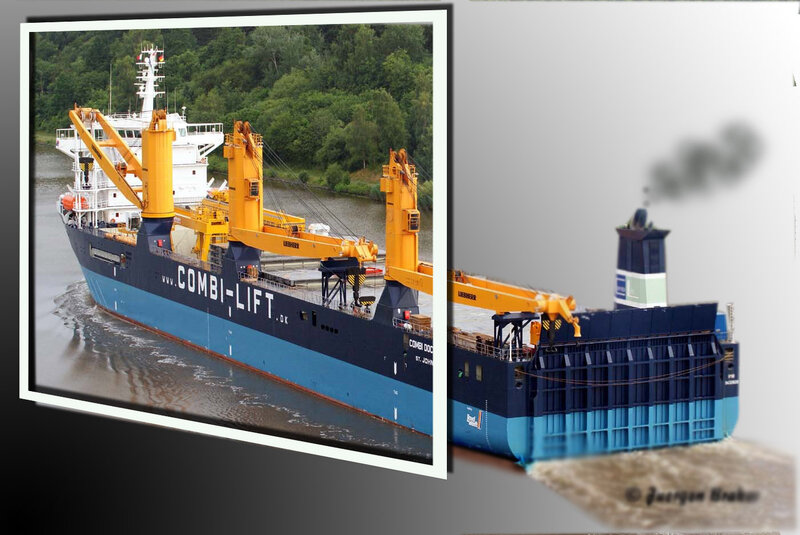 Combi-lift Cargo Ship