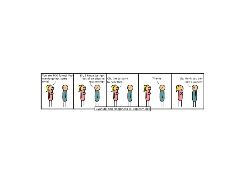 Comedic comic strip
