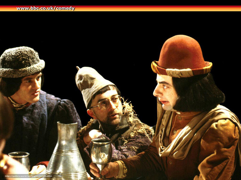 comedic medieval scene