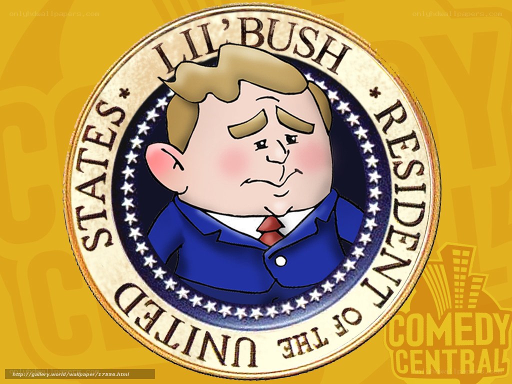 Comedy Central cartoon of Bush