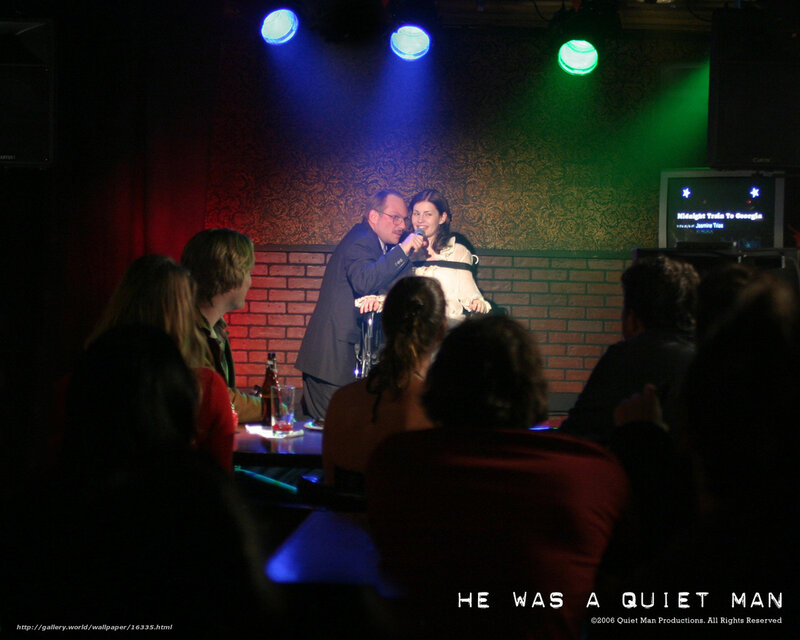 Comedy show on stage