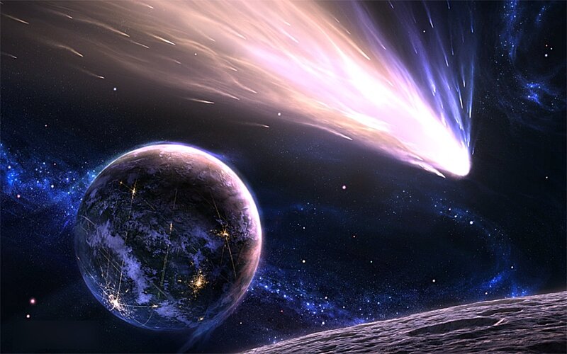 Comet Approaching Earth