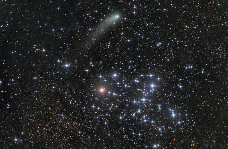 Comet in Star Field
