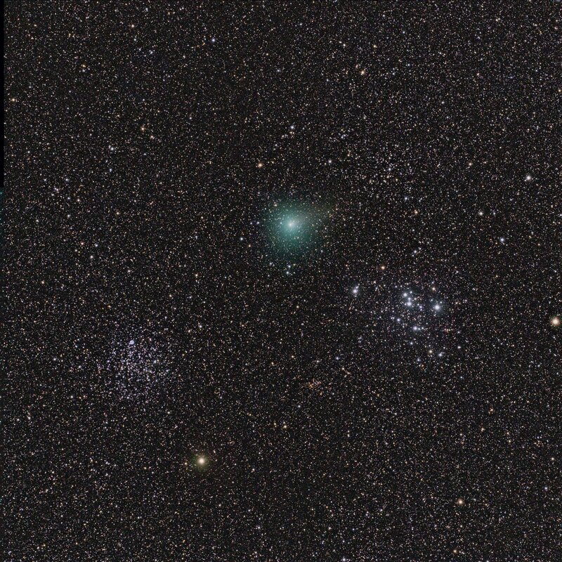 Comet in starfield