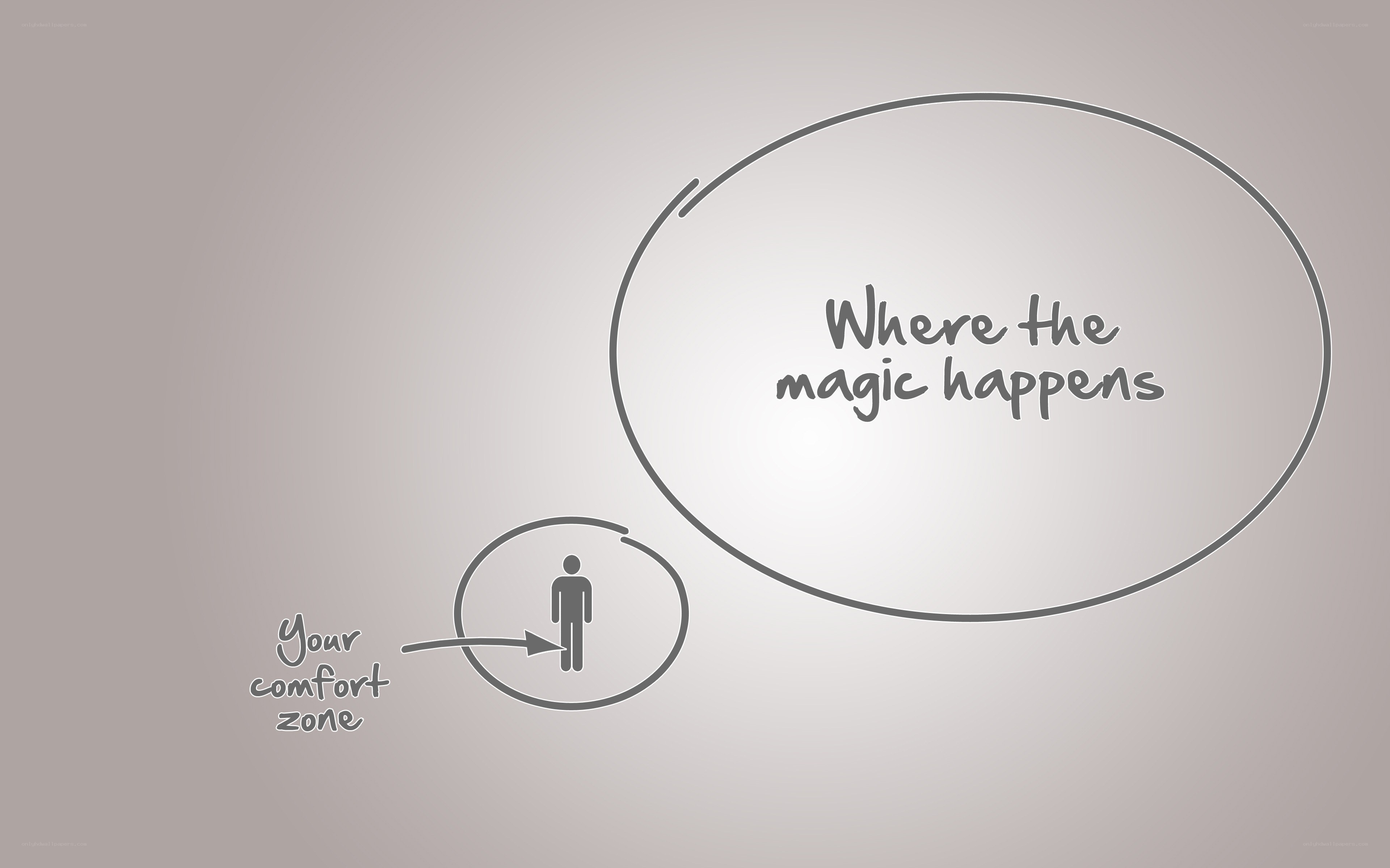 comfort zone to magic