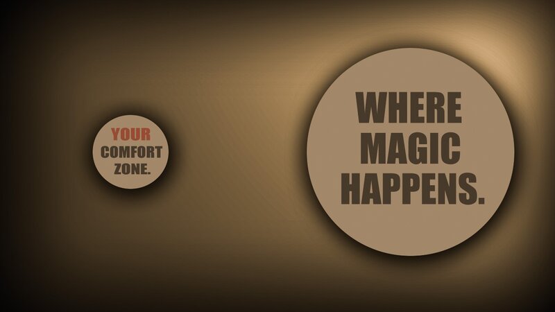 comfort zone vs magic