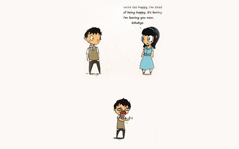 comic about relationship breakup