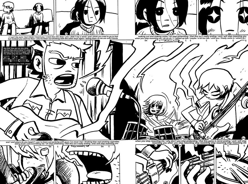 comic band performance