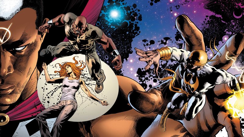 comic book action scene