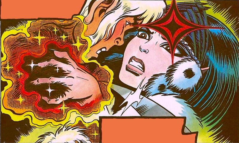 comic book battle scene