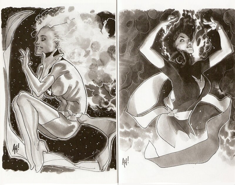 comic book character art