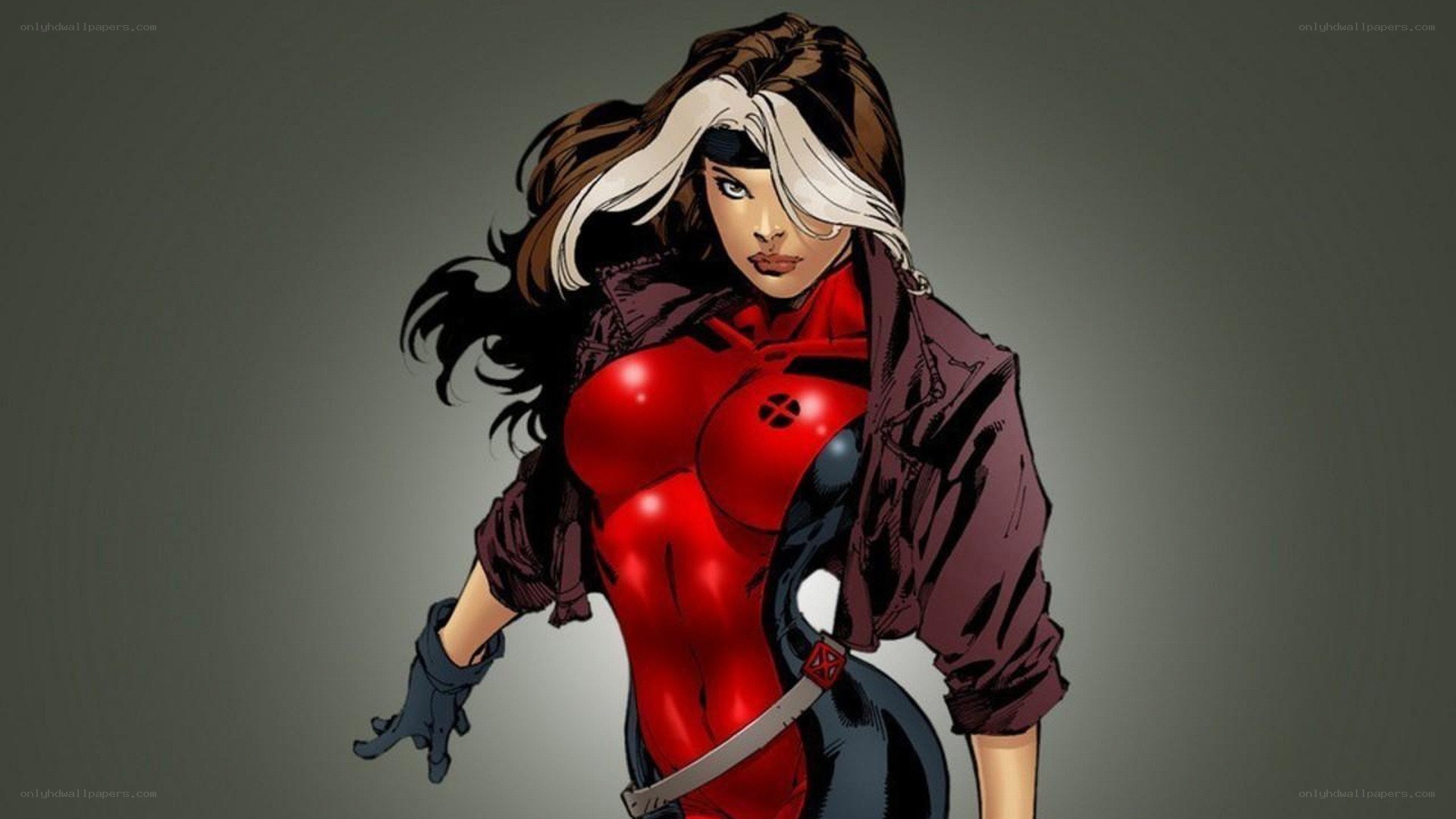 comic book character in red suit
