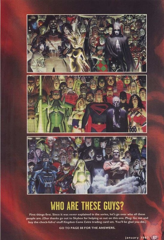 comic book character lineup