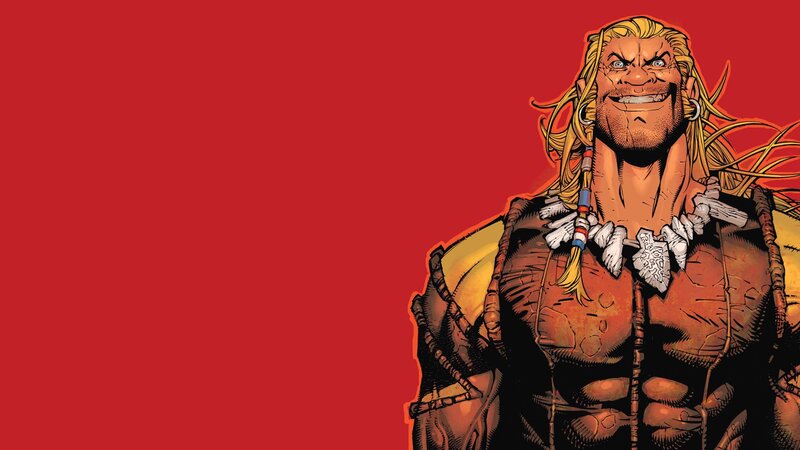 comic book character portrait