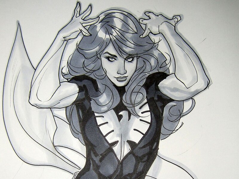 comic book character sketch