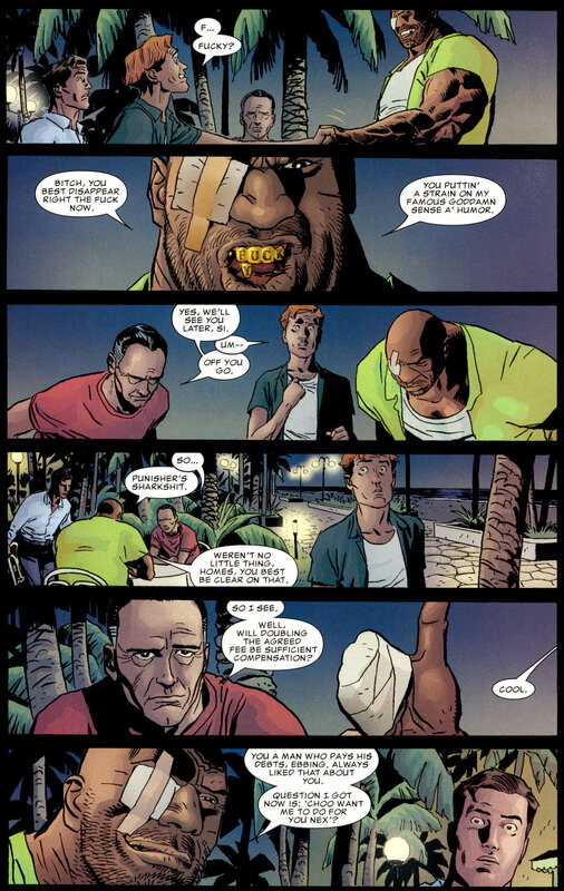 comic book confrontation scene