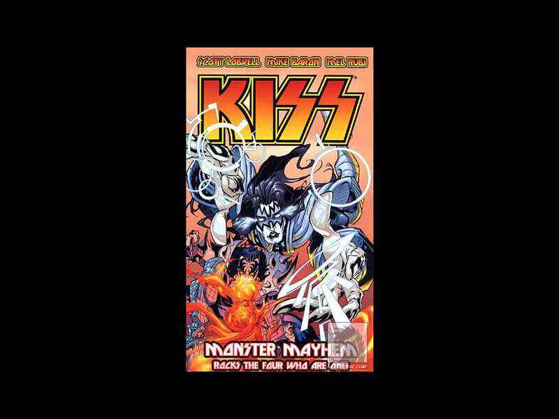 Comic Book Cover Art — Orange, Dramatic