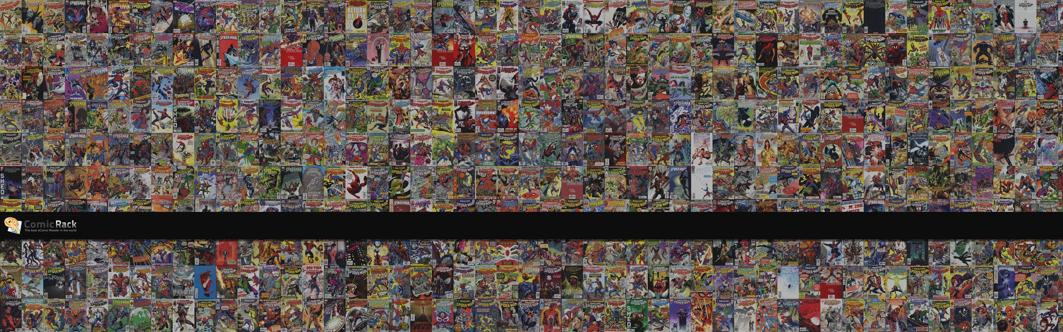 Comic book cover collage