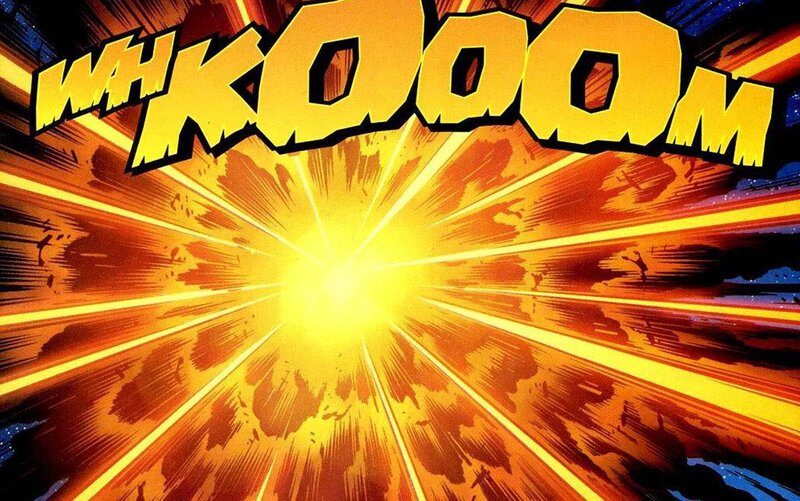 comic book explosion sound effect