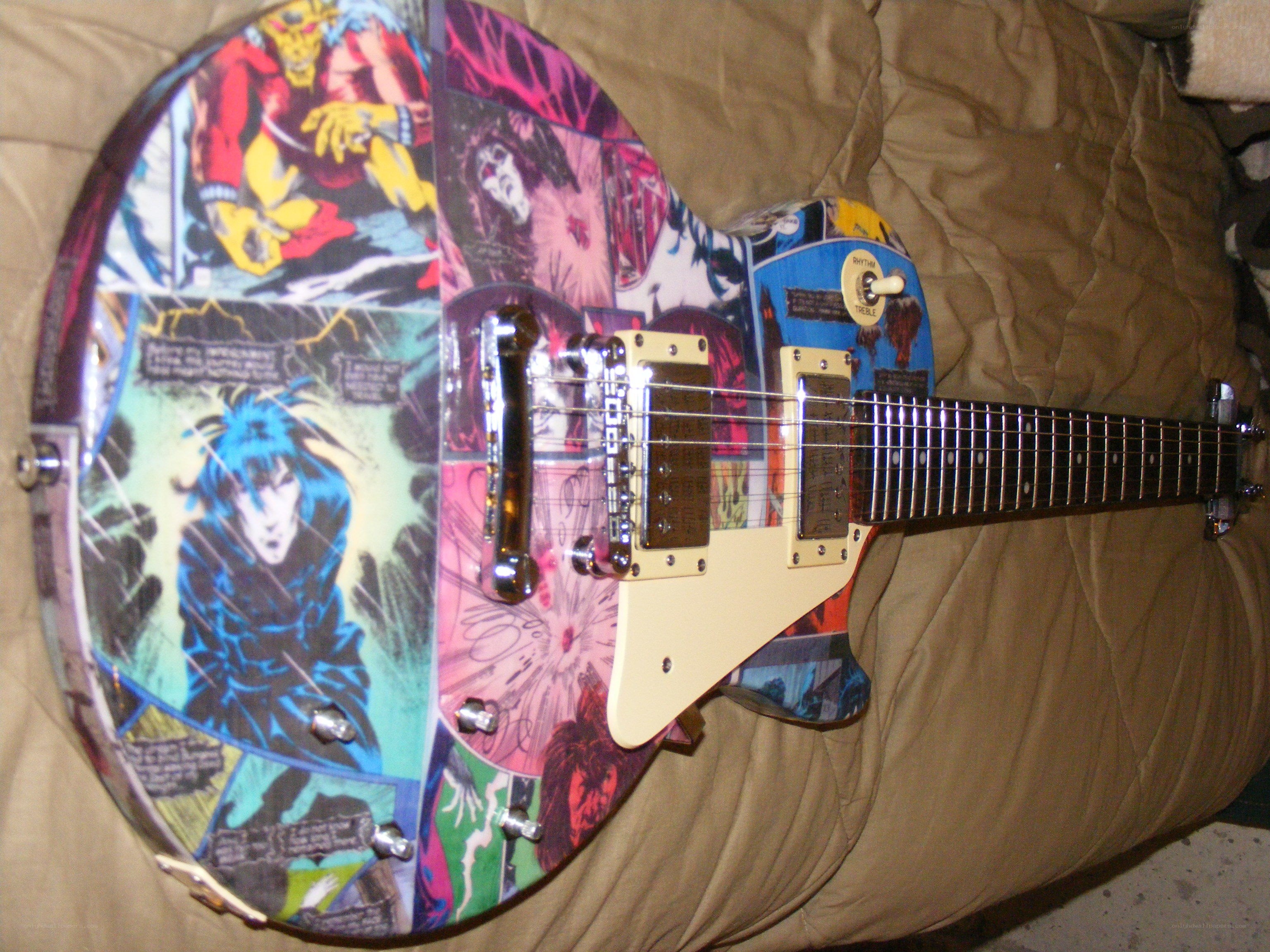 comic book guitar