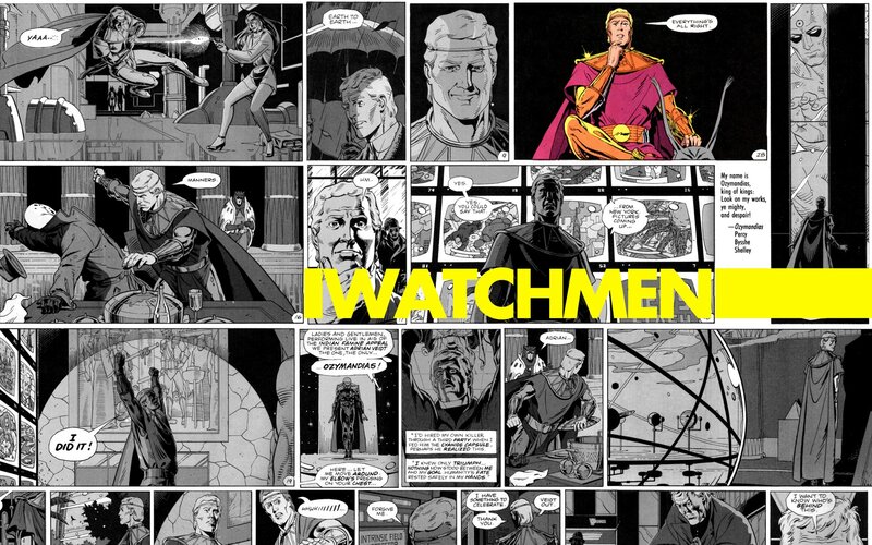 Comic Book Page Collage