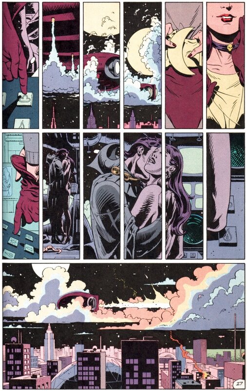 comic book page sequence