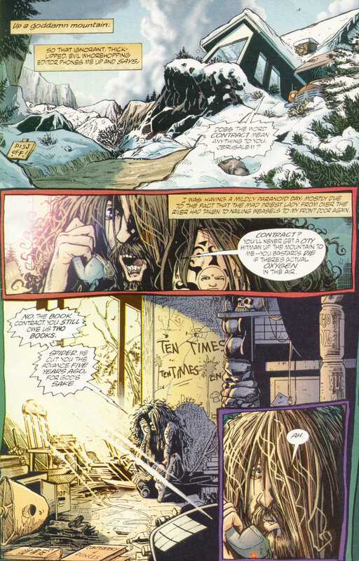 comic book page with phone call
