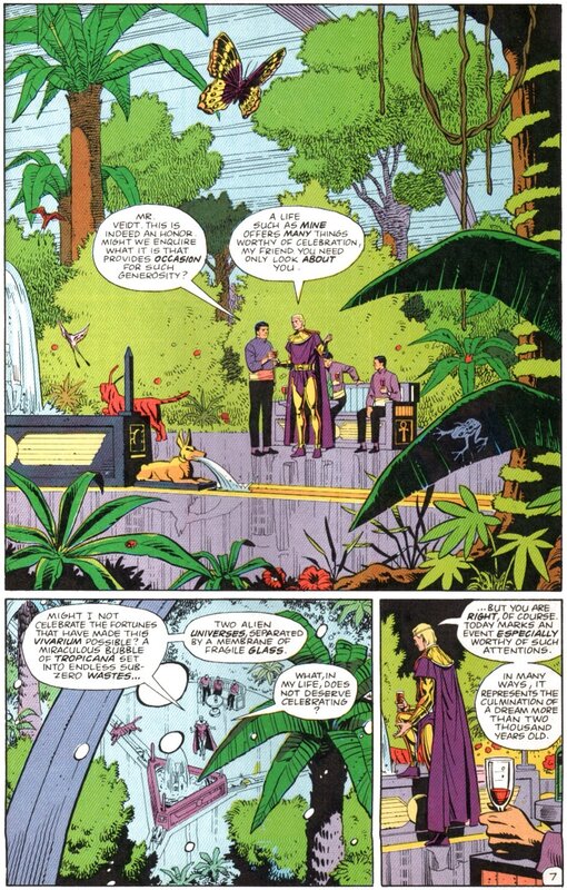comic book panel scene