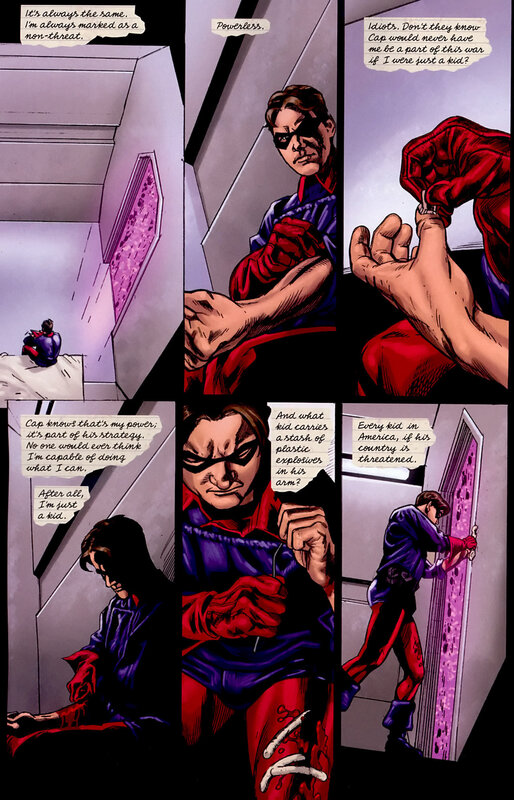 comic book panel sequence