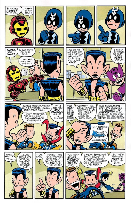comic book panel sequence