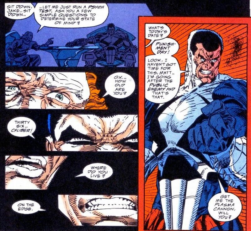 comic book panel with characters