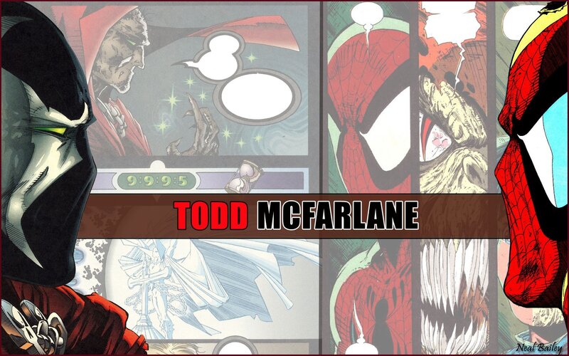 Comic Book Panels Collage — Red