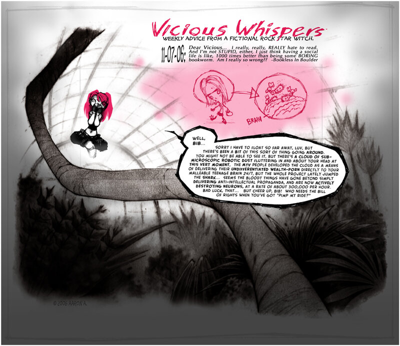 Comic Character in Webcomic