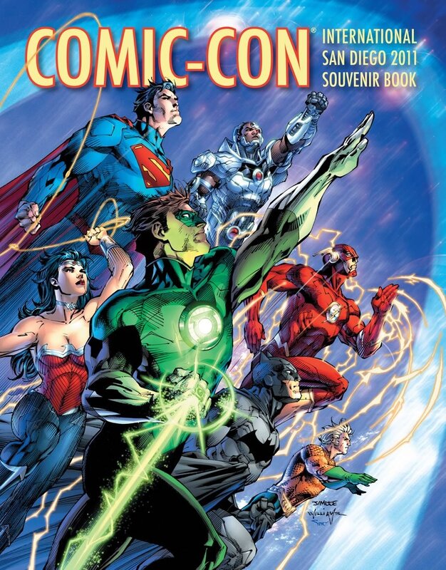 Comic-Con 2011 souvenir book cover