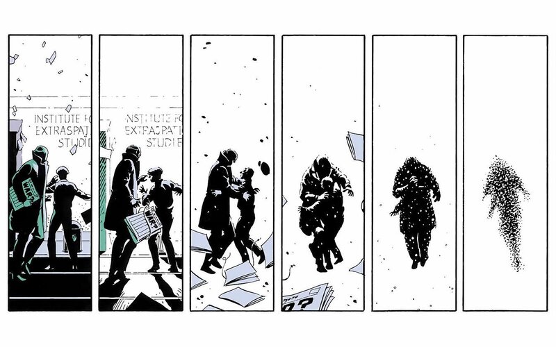 comic panel sequence