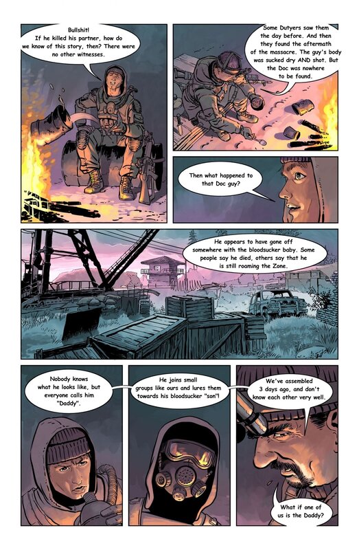 comic panel with soldiers