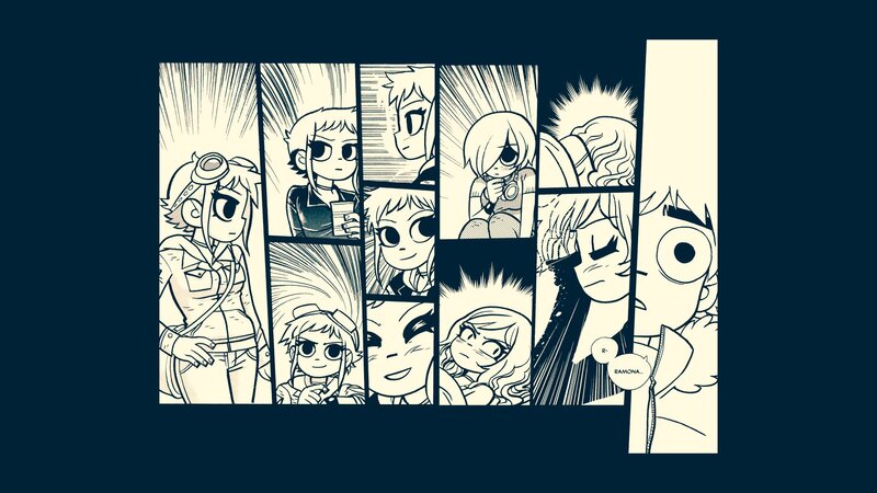 Comic Panels of Characters