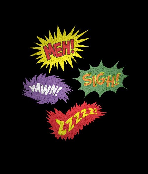 comic sound effects graphic
