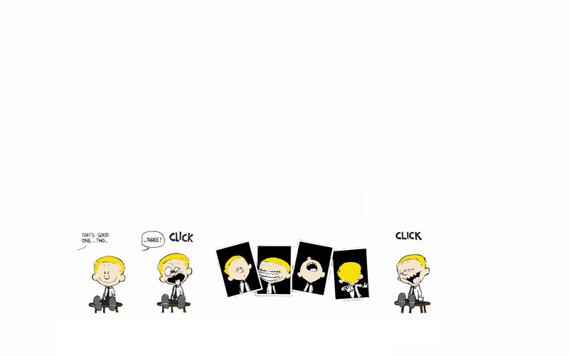 comic strip photo session