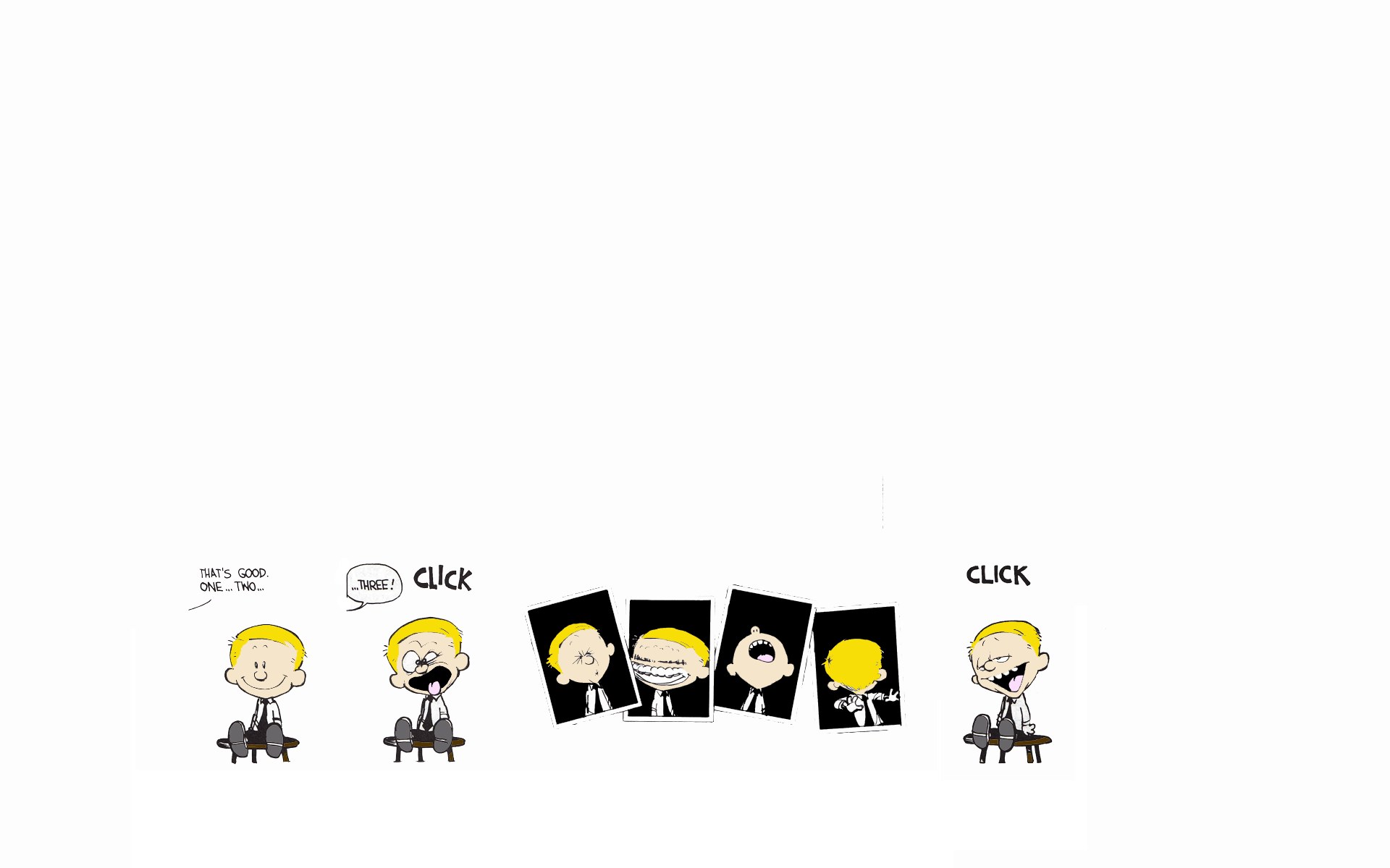 comic strip photo session