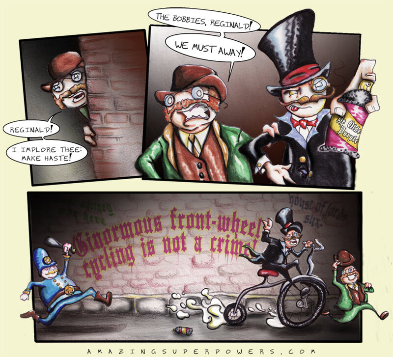 Comics about cycling