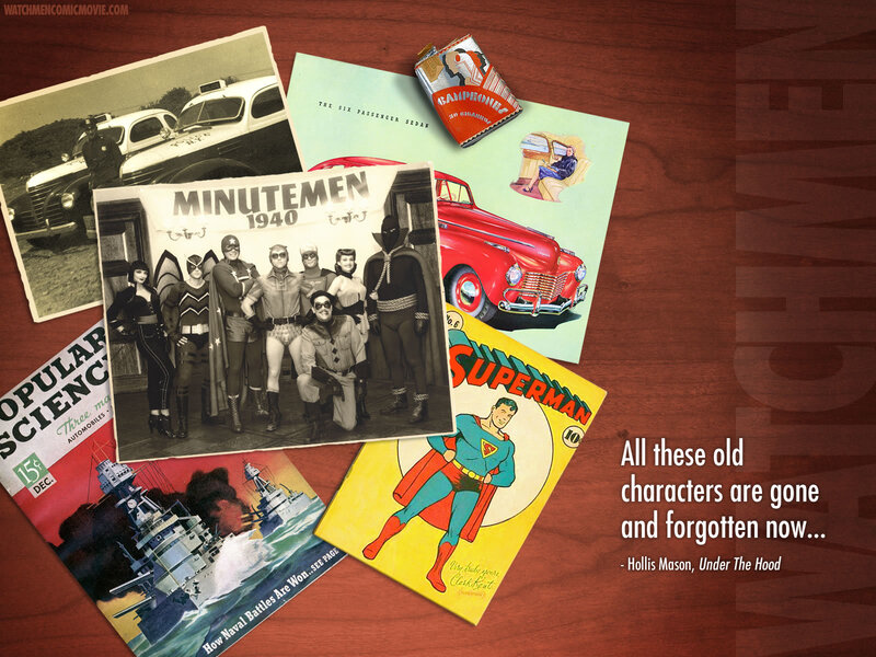 Comics and vintage media