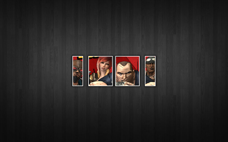 comics characters on dark background