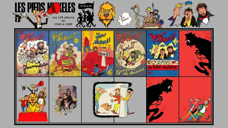 Comics Collection Cover — Red