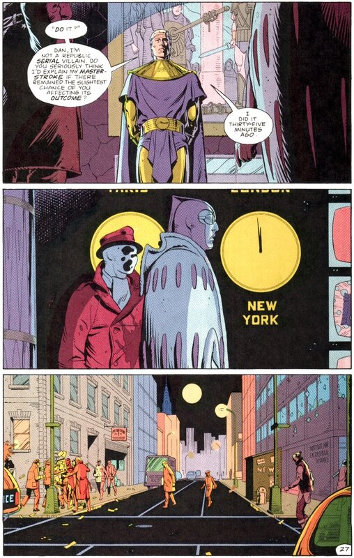 Comics page with characters