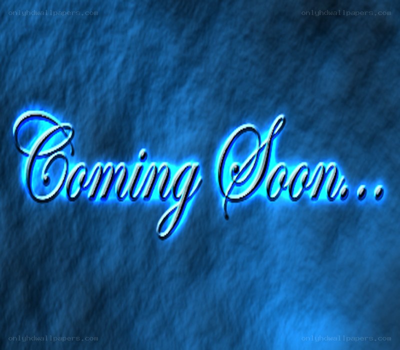 Coming Soon text graphic