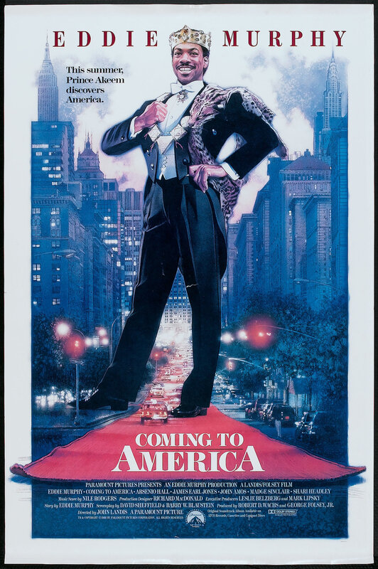 Coming to America movie poster