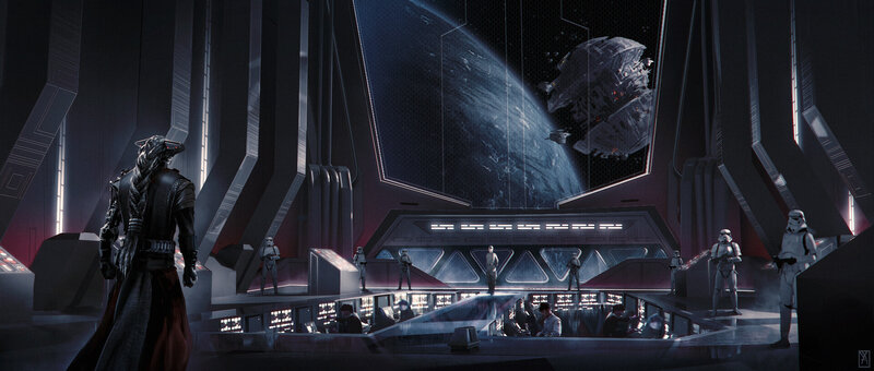 Command Center with Stormtroopers